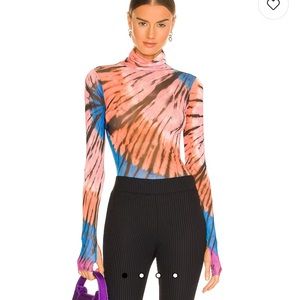 Revolve X AFRM Zadie Top in Blue Halo Placement